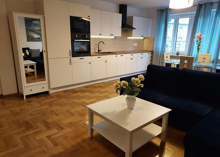 Apart- Salon Z Aneksem Kuchenym, 2 Sypialnie, Lazienka Szczecin
